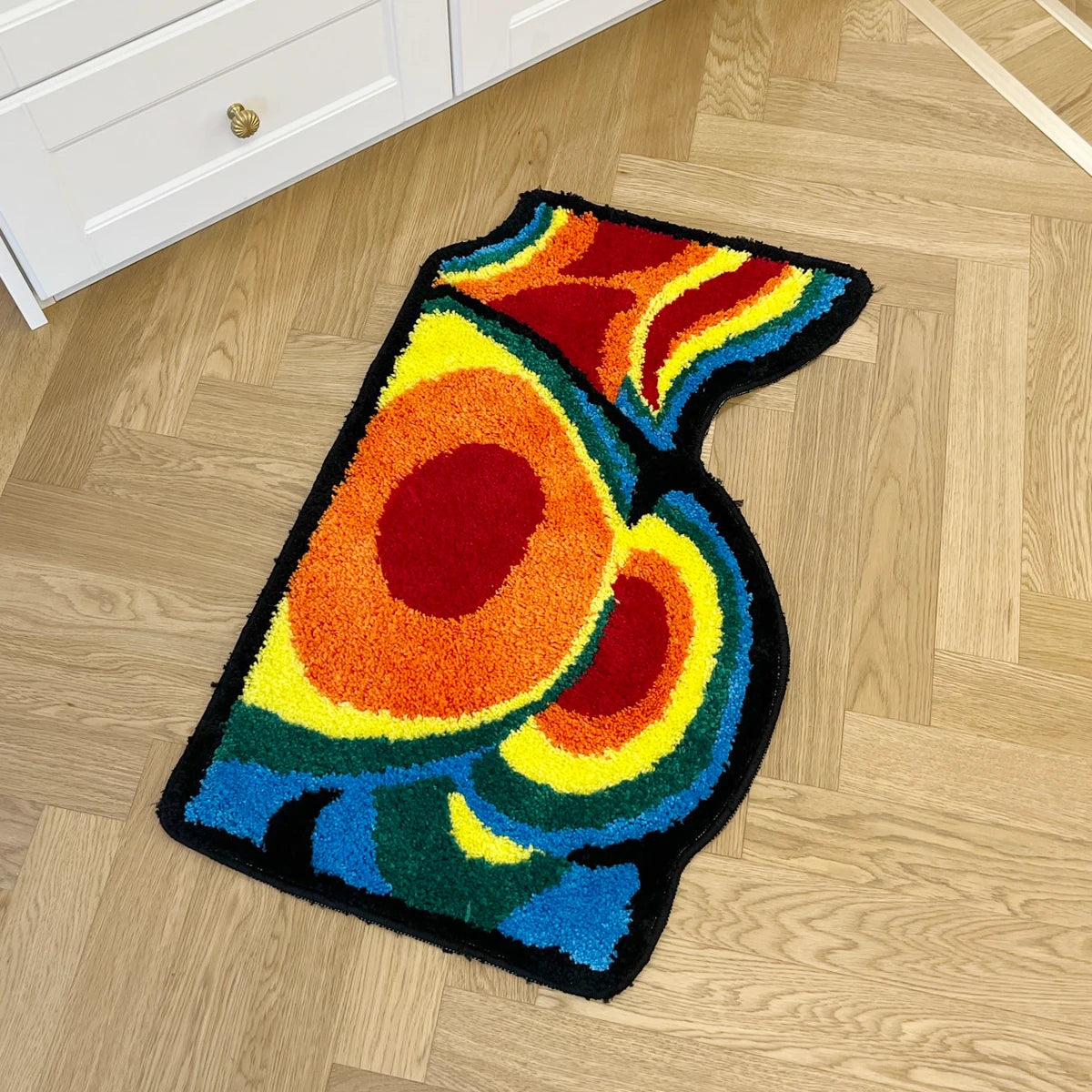 Sexy Butt Temperature Creative Door Mat Soft Tufted Bathroom Rug Body Pattern Cartoon Carpet Cute Bedside Carpet Home Room Decor